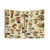 Psychedelic Mushrooms Tapestry - Trippy Nature Art