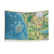 Faerun Map Tapestry - Detailed Fantasy World Map Wall Art