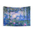 Monet's Water Lilies Floral Tapestry