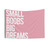 Pink tapestry with funny 'Small Boobs, Big Dreams' slogan