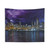 Spacey Chicago Skyline Tapestry Wall Art