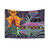 Cosmic UFO Landing Tapestry