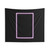 Glowing Neon Rectangle Tapestry