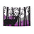 Ace Pride Deer and Woods Silhouette Tapestry Wall Hanging