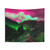 Neon Acid Mountains Tapestry