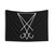 Lucifer Sigil White Tapestry
