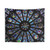 Sacred Geometry Cathedral Stained Glass Tapestry