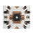 Aztec Tribal Concrete and Wood Tapestry