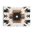 Aztec Tribal Concrete and Wood Tapestry