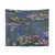 Water Lilies Monet Tapestry - Impressionist Nature Wall Art