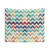 Watercolor Chevron Pattern Tapestry