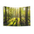 Vibrant Forest Tapestry with Sunshine in the Forest