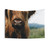 Scottish Highland Cow in Scotland Tapestry