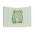 Watercolor Frog Tapestry Wall Decor