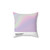 Holographic Iridescent Pantone Aesthetic Pillow