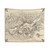 Vintage Map of Yosemite Valley (1879) Tapestry