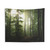 Foggy Woods Nature Tapestry