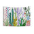 Watercolor Cacti Tapestry Wall Hanging