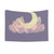Cloudy Moon Tapestry - Celestial Wall Hanging