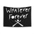 Whatever Forever Baseball Tapestry Wall Art