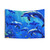 Playful Dolphin Tapestry Wall Hanging