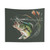 Detailed Bass Sketch Tapestry Wall Art