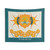 Colorful Sun Tarot Card Tapestry