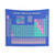 Periodic Table of Elements 6 ft Tapestry Wall Decor