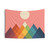 Colorful Rainbow Peak Tapestry