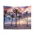 Vibrant Beach Sunrise Tapestry