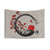 Zen Enso Circle and Sakura Branches Tapestry