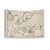 Vintage Map of Europe Tapestry Wall Hanging