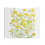 Handpainted yellow buttercup flowers field watercolor tapestry