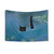 Monet Waterlily Cat Print Tapestry