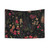 Midnight Floral Tapestry - Mythical Fantasy Home Decor