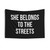 She Belongs to the Streets Trendy Tapestry