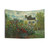 Monet's Argenteuil Garden with Dahlias Tapestry