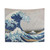 Hokusai's The Great Wave off Kanagawa Tapestry Wall Hanging