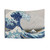 Hokusai's The Great Wave off Kanagawa Tapestry Wall Hanging
