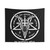 Occult Baphomet Sigil of Satan Tapestry