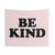 Be Kind Retro Tapestry - Vintage 80s Typography Wall Hanging