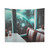 Retro Futuristic Tom's Diner Tapestry