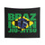 Brazilian Jiu-Jitsu Flag Tapestry Wall Hanging