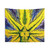 Spiritual Meditation Weed Tapestry
