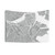Boston Map Light Grey Tapestry