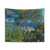 Bordighera 1884 Monet Painting Window View Tapestry