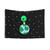 Trippy Alien Space Tapestry