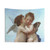 Angelic First Kiss Tapestry Wall Hanging