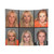 Lindsay Lohan Mugshot Tapestry - Iconic Pop Culture Decor