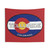 Telluride Colorado Tapestry with State Flag Design
